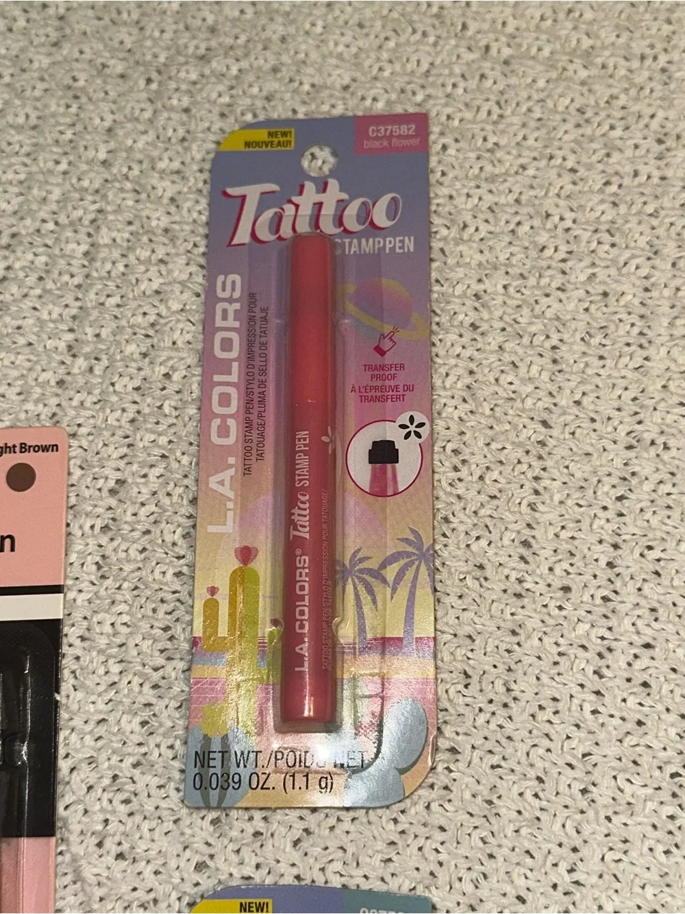 L.A. Colors Tattoo Stamp Pen Set & Freckle Pen